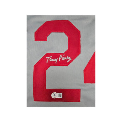 Autographed Tony Perez Cincinnati Grey Baseball Jersey Beckett COA - Fan Freaks