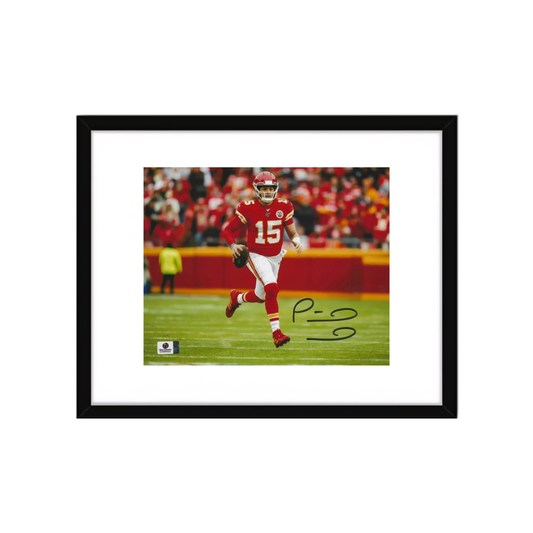 Patrick Mahomes Kansas City Chiefs Autographed 8x10 Photo Art Print - Fan Freaks