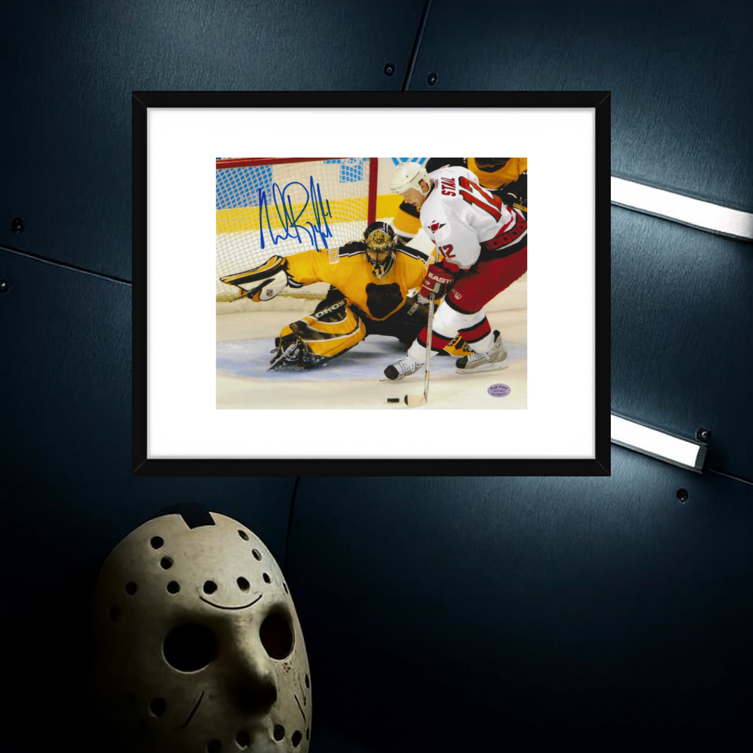 Andrew Raycroft Boston Bruins Autographed 8x10 Photo With COA W/Frame