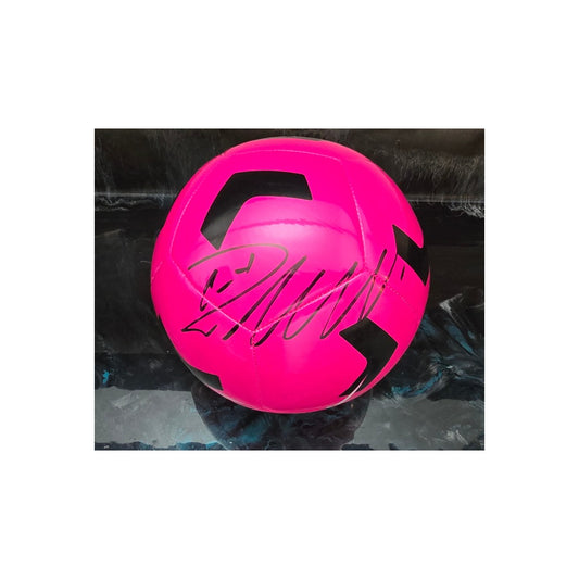 Cristiano Ronaldo Al-Nassr Autographed Nike Soccer Ball coa