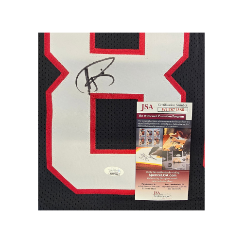 Andre Rison of the Atlanta Falcons autographed football jersey JSA COA - Fan Freaks