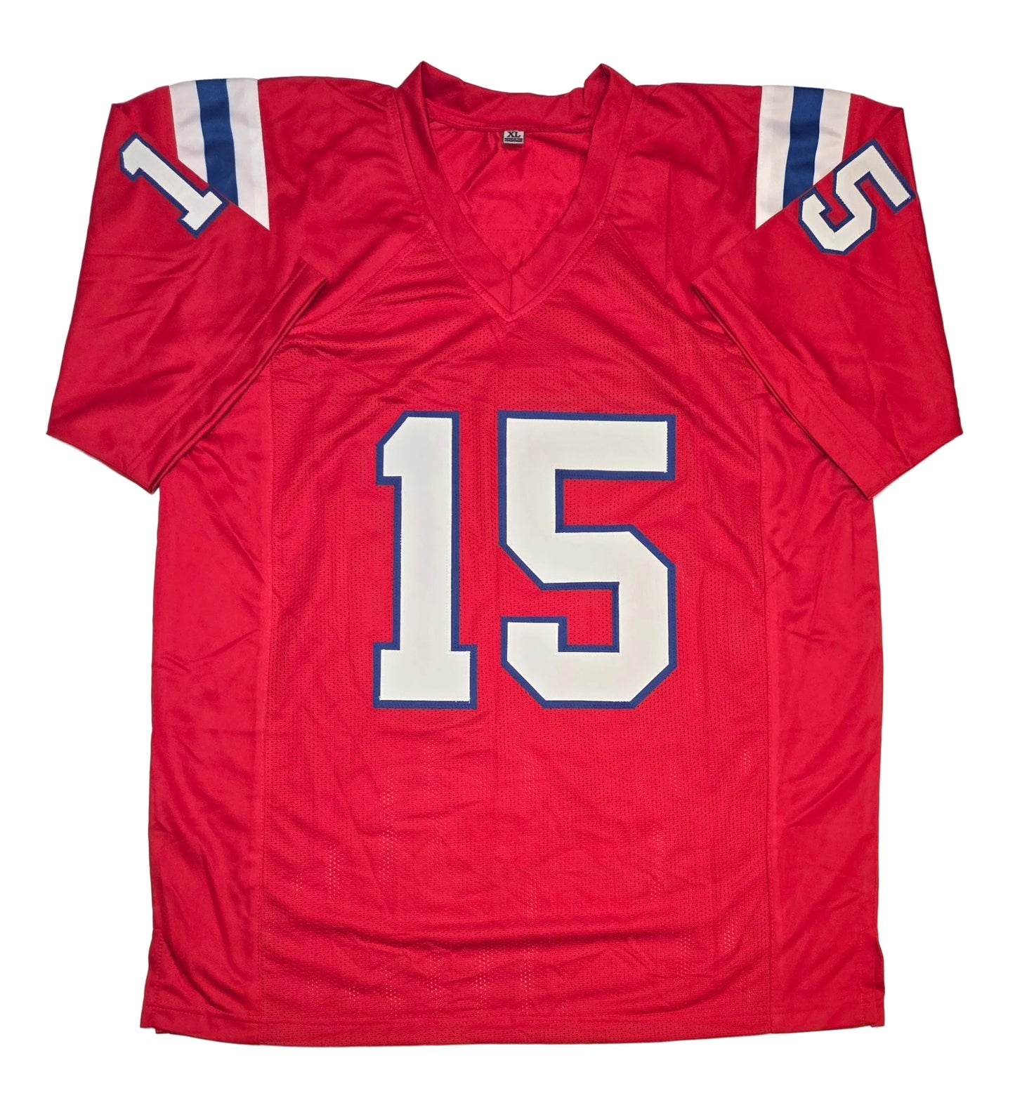 Chris Hogan New England Patriots Autographed & Insc Football Jersey coa (XL)