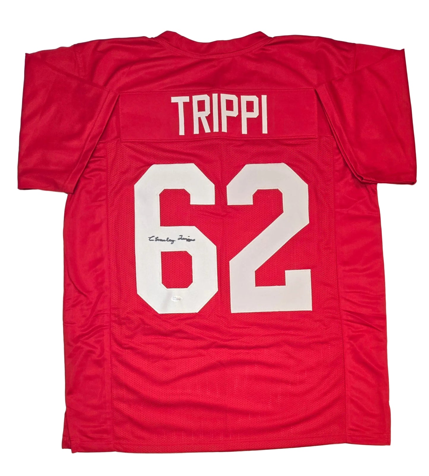 Charley Trippi Chicago Cardinals Autographed & Inscribed Custom Football Jersey (XL)