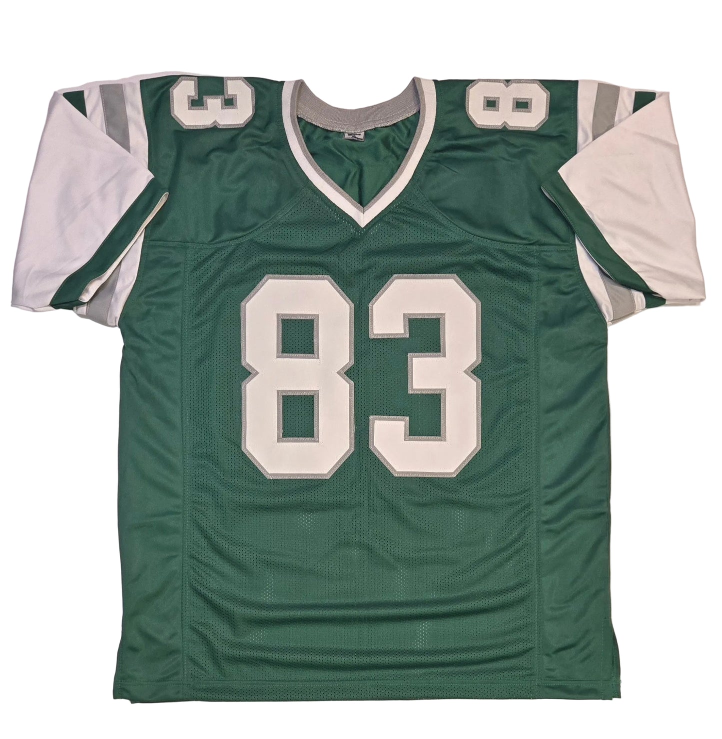 Vince Papale Philadelphia Eagles Autographed & Ins Football Jersey coa (XL)