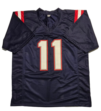 Julian Edelman Patriots signed football jersey, image 2