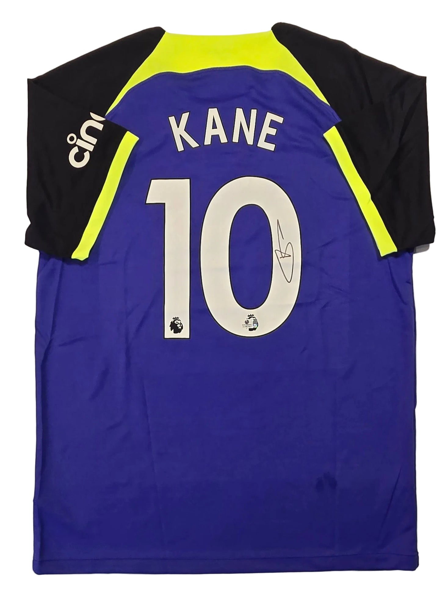 Tottenham Hotspur Harry Kane Autographed 2022-23 Nike Soccer Jersey coa