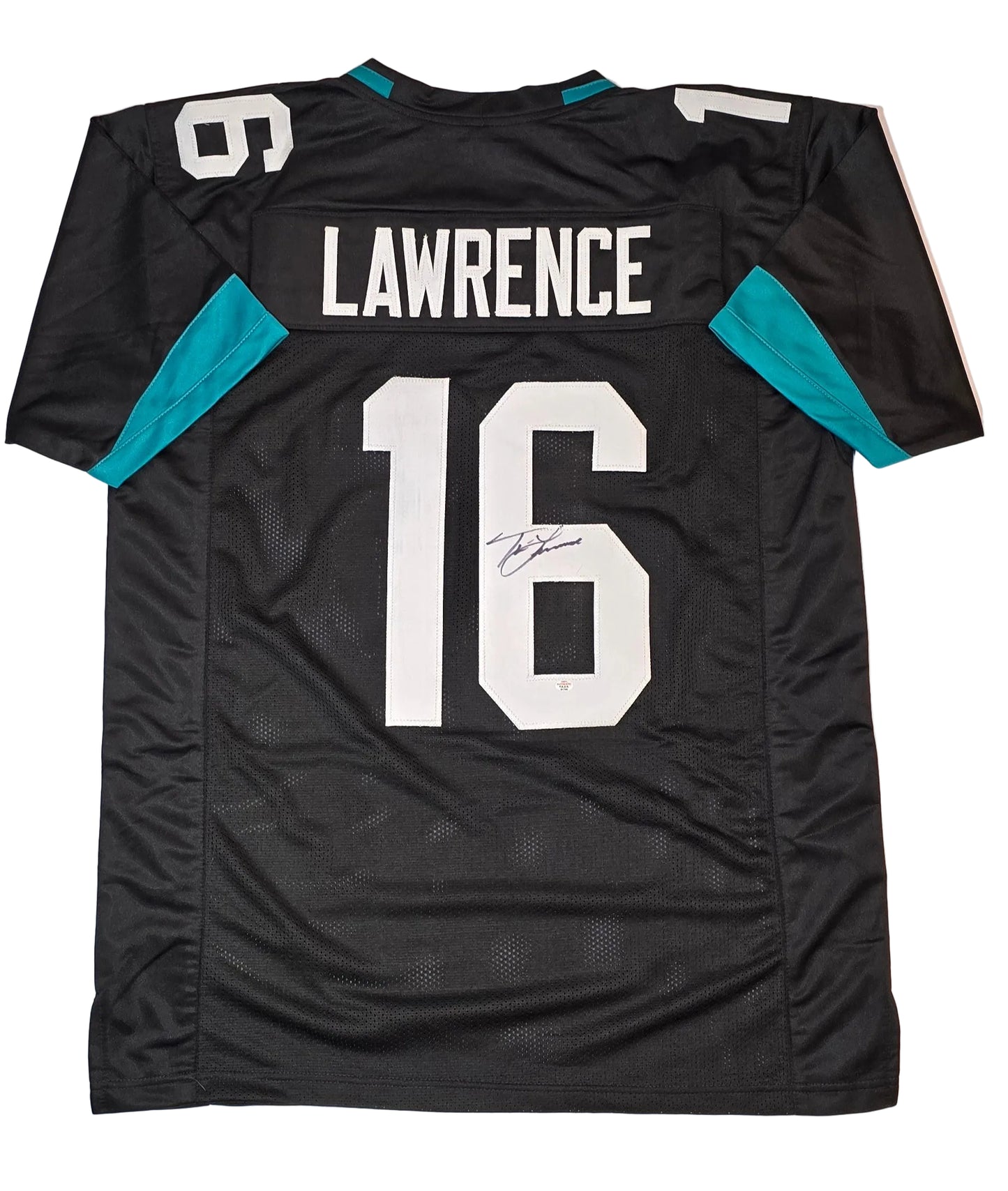 Trevor Lawrence autographed Black football jersey COA (XL)