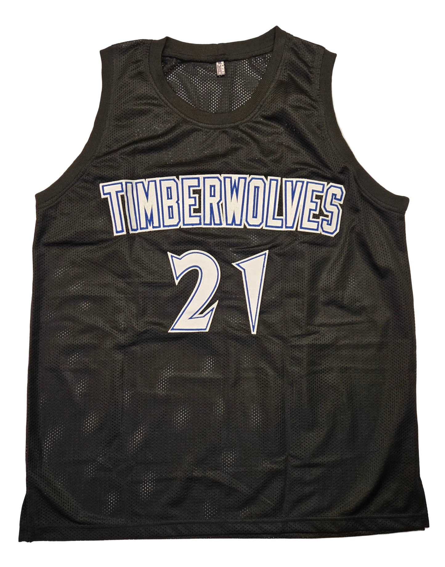 Kevin Garnett Of The Minnesota Timberwolves signed basketball jersey PAAS COA