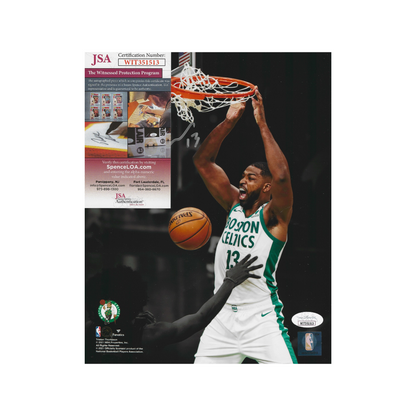 Tristan Thompson Boston Celtics signed framed 8x10 photograph with JSA COA, additional product image