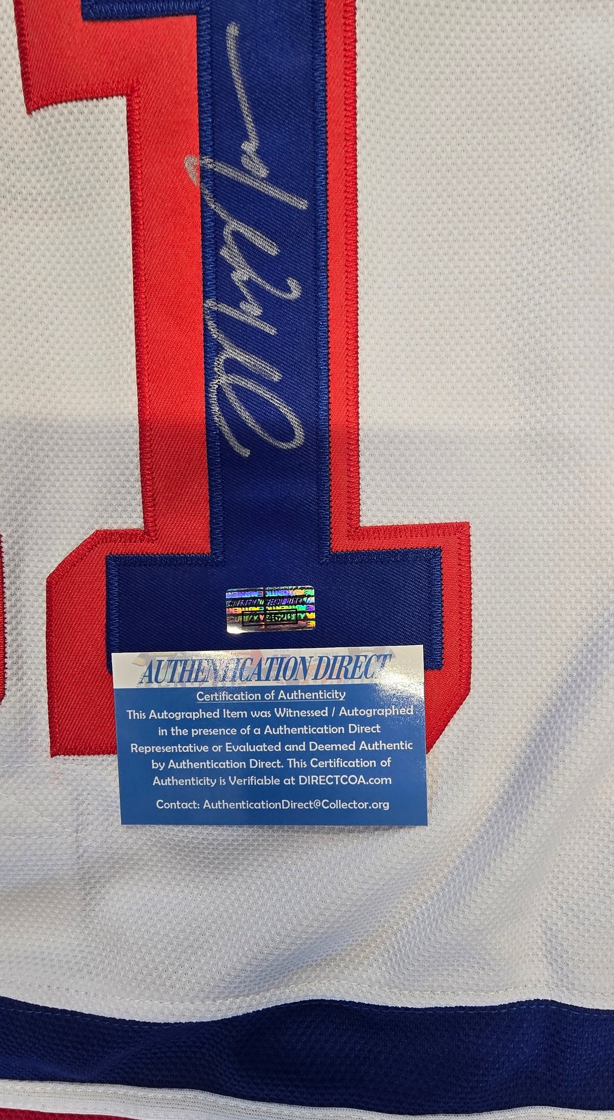 Mark Messier New York Rangers Autographed Hockey Jersey With Coa