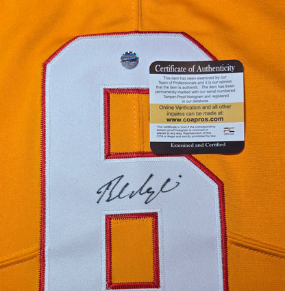 Baker Mayfield Tampa Bay Buccaneers signed football jersey, additional listing photograph, Pro-Cert PC162902