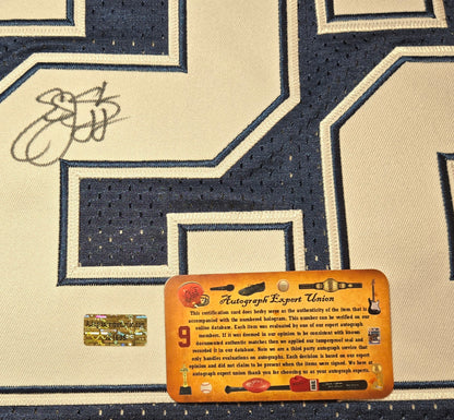 Emmitt Smith autographed Cowboys football jersey, additional listing image