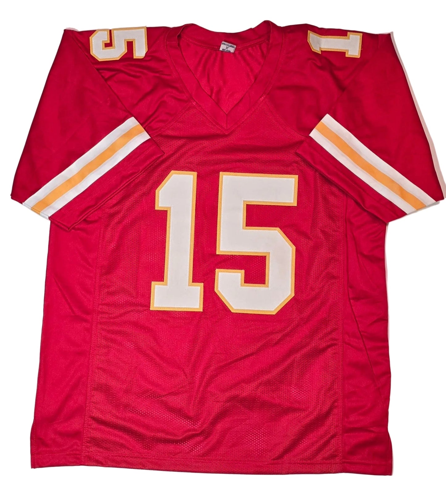Patrick Mahomes Kansas City Chiefs Autographed Custom Football Jersey coa (XL)