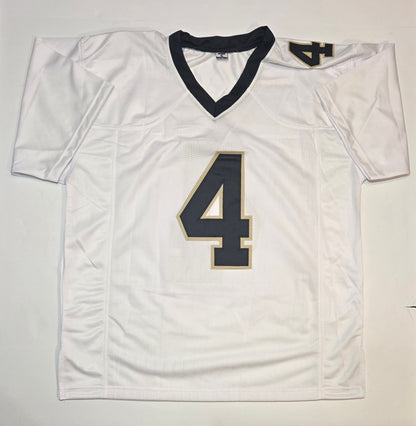 Derek Carr New Orleans Saints autographed football jersey, additional view
