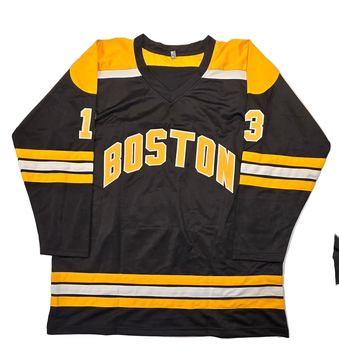 Charlie Coyle Boston Bruins Autographed Custom Hockey Black Jersey coa