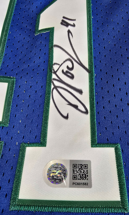 Dirk Nowitzki autographed Mavericks jersey, Pro-Cert PC601582 – listing photo