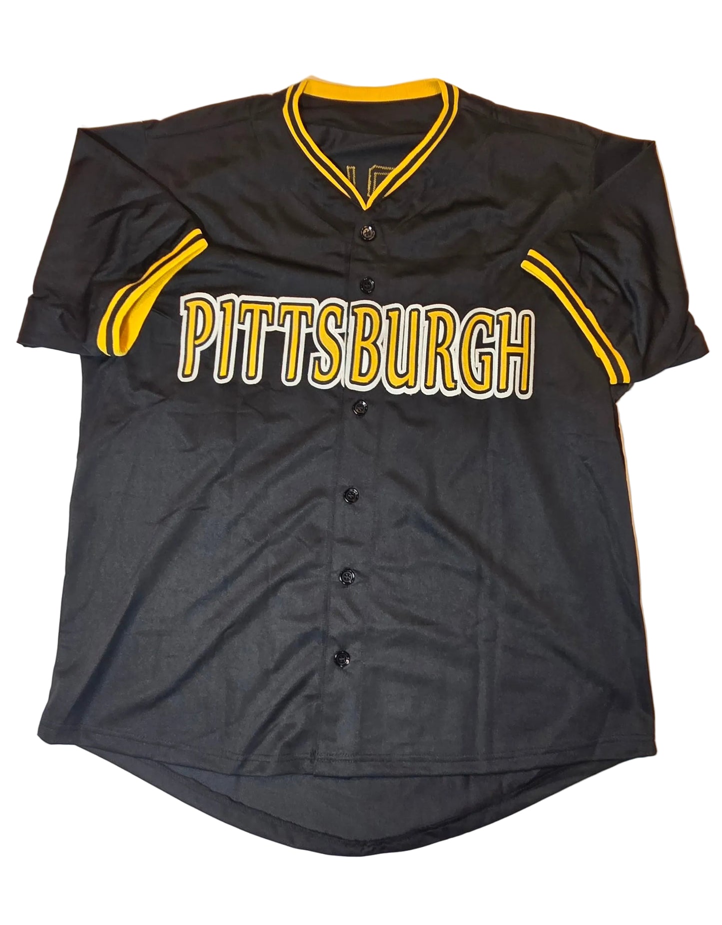 Autographed Oneil Cruz Pittsburgh Black Baseball Jersey With 2 COA'S