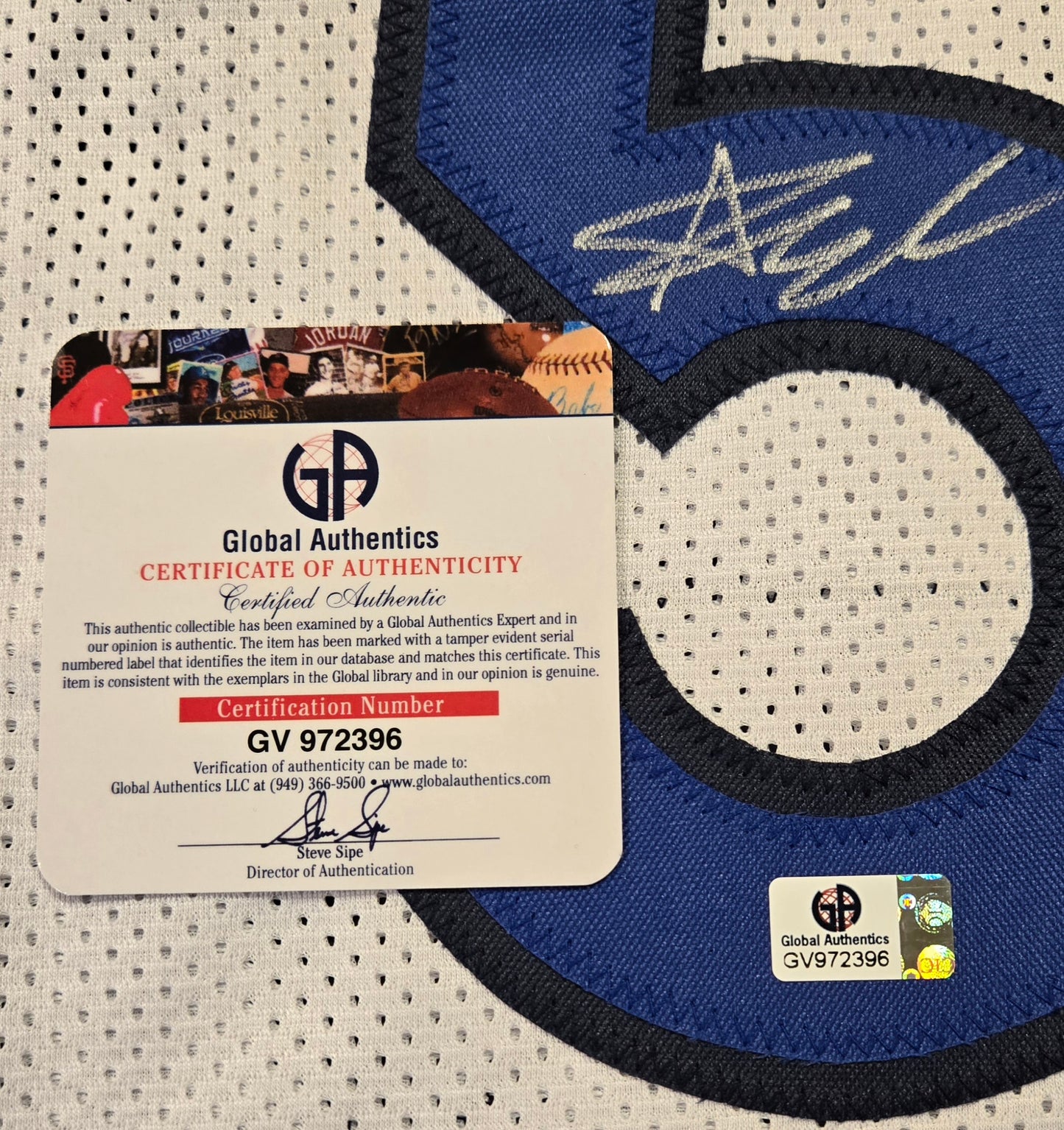 Anthony Edwards Minnesota Timberwolves Autographed Basketball Jersey coa