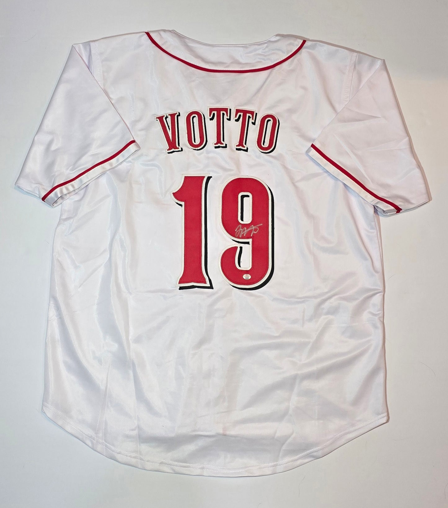 Joey Votto of the Cincinnati Reds autographed baseball jersey COA