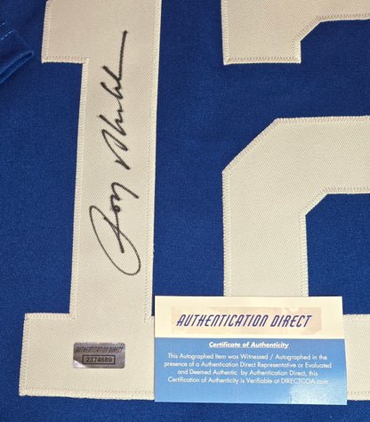 Roger Staubach Dallas Cowboys autographed football jersey, additional product photograph