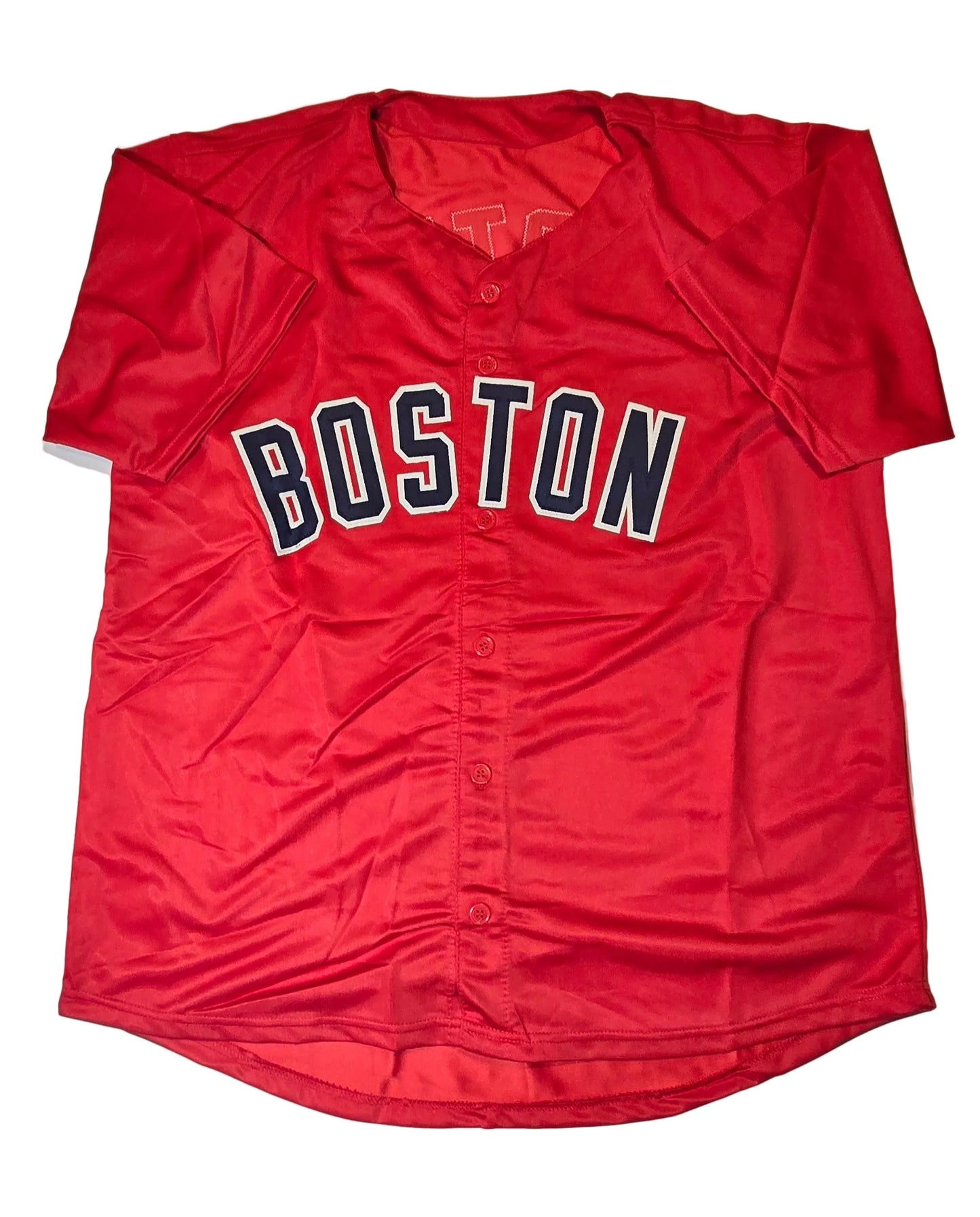 David Ortiz Boston Red Sox Autographed Custom Baseball Jersey With COA