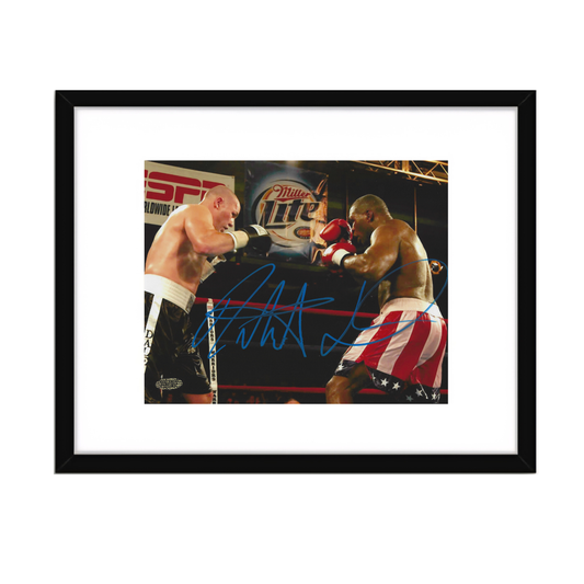 AUTOGRAPHED ROBERT DANIELS BOXING 8X10 PHOTO ART PRINT