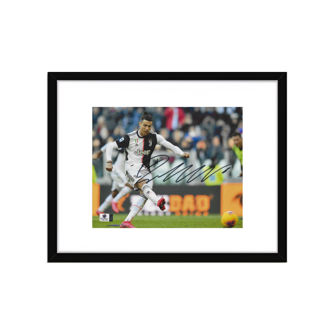 Cristiano Ronaldo Juventus FC Signed 8x10 Art Print
