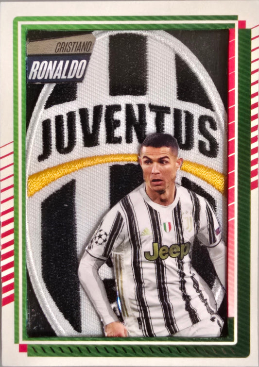 Cristiano Ronaldo Juventus FC Custom Patch Card