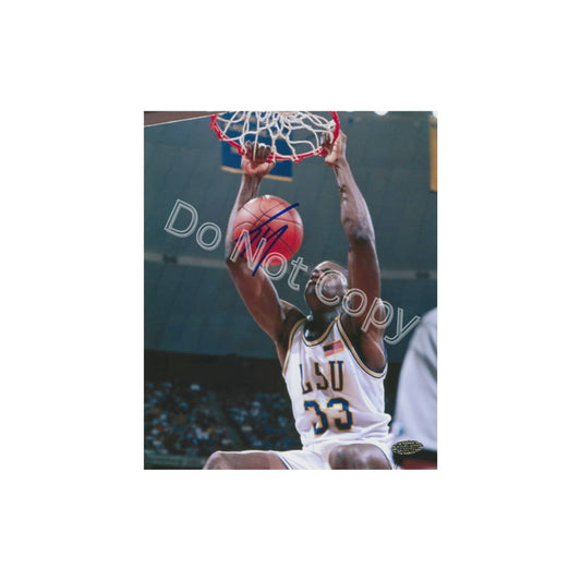 SHAQUILLE O'NEAL SIGNED 8X10 PHOTO LSU REPRINT - Fan Freaks