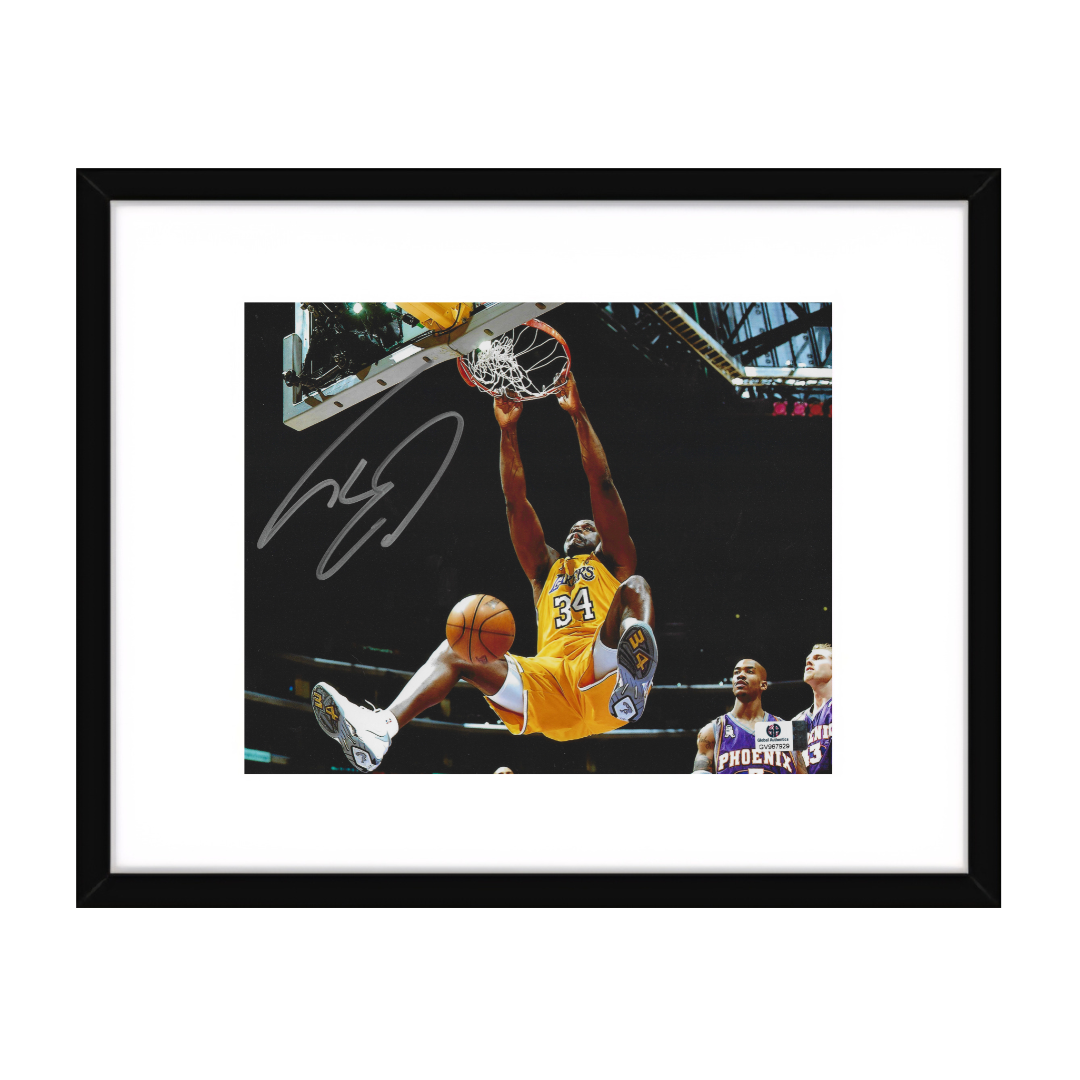 Shaquille O'Neal Los Angeles Lakers Autographed 8x10 Photo coa