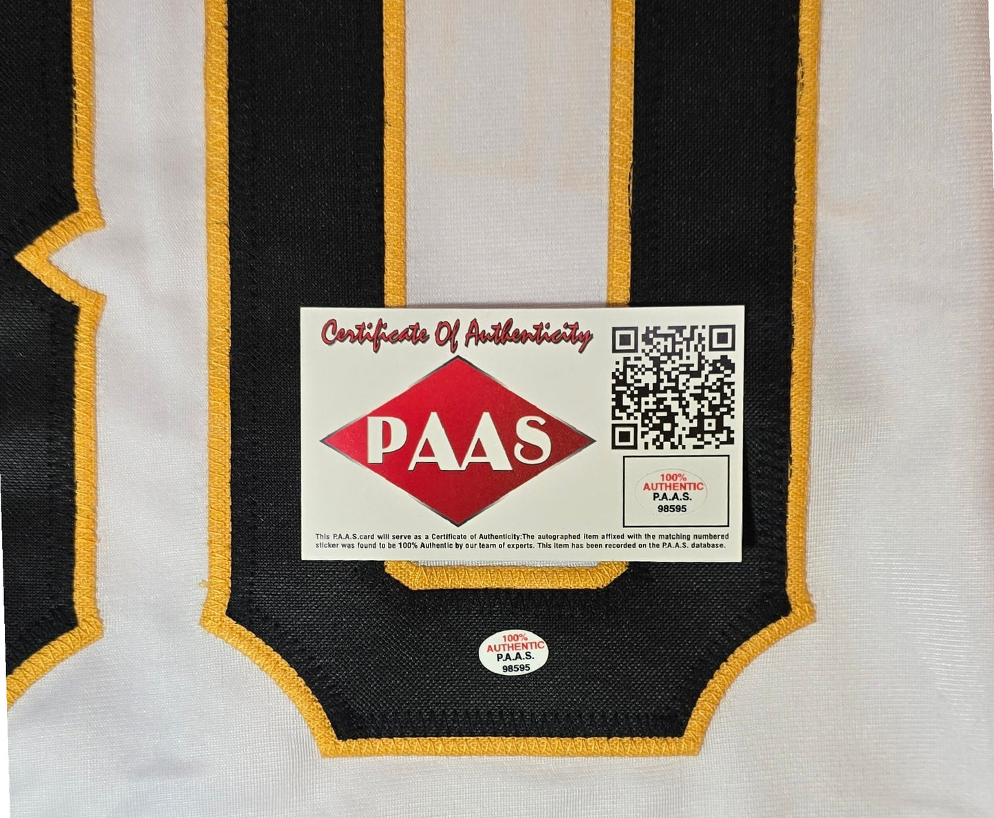 Paul Skenes of the Pittsburgh Pirates autographed baseball jersey COA