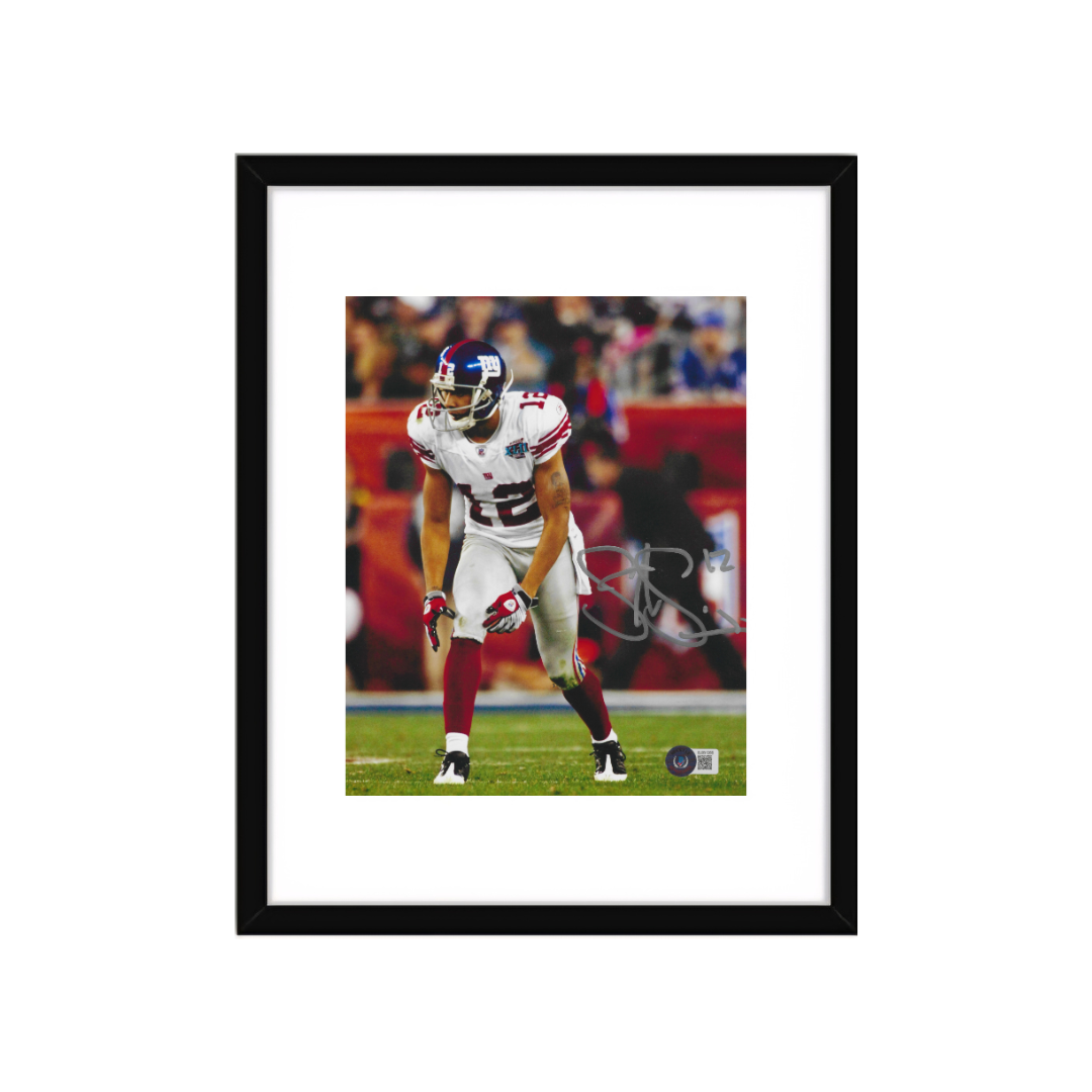 Steve Smith New York Giants Autographed 8x10 Photo Hologram W/Frame - Fan Freaks