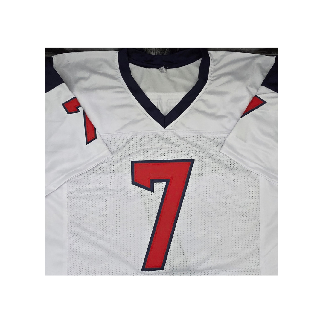 CJ Stroud of the Houston Texans autographed football jersey COA - Fan Freaks