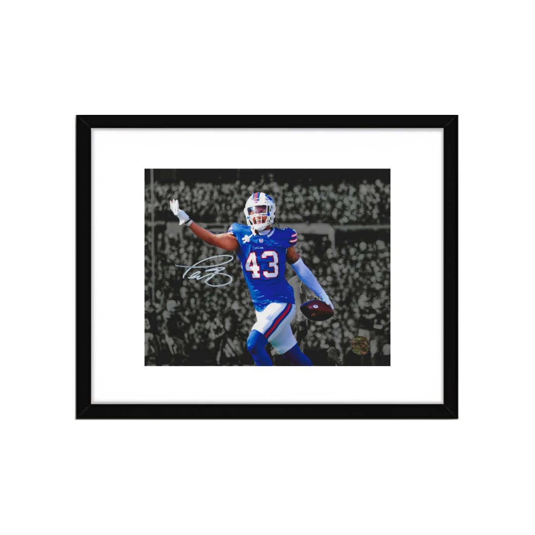 TERREL BERNARD SIGNED 8X10 PHOTO Buffalo Bills Art Print - Fan Freaks