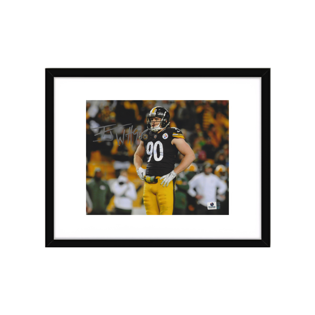 T.J. Watt Pittsburgh Steelers Autographed 8x10 Photo Art Print - Fan Freaks