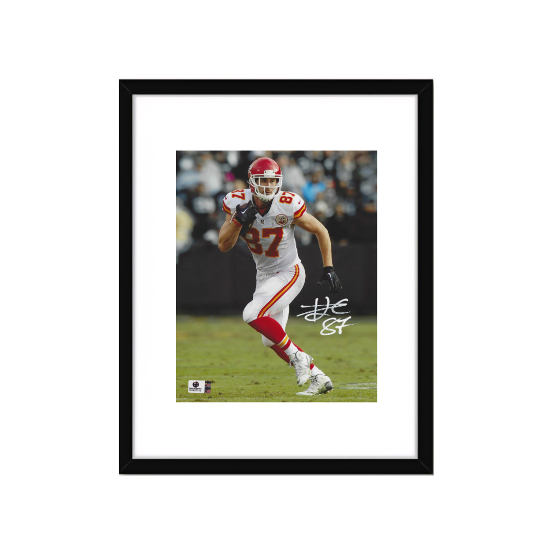 Travis Kelce Kansas City Chiefs Autographed 8x10 Photo Art Print - Fan Freaks