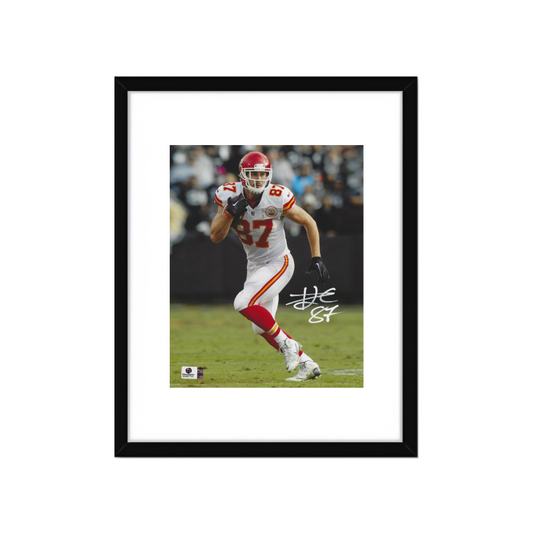 Travis Kelce Kansas City Chiefs Autographed 8x10 Photo Art Print - Fan Freaks