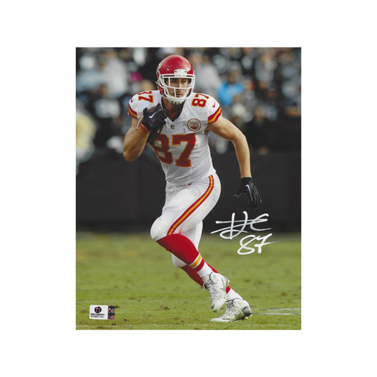 Travis Kelce Kansas City Chiefs Autographed 8x10 Photo With COA - Fan Freaks