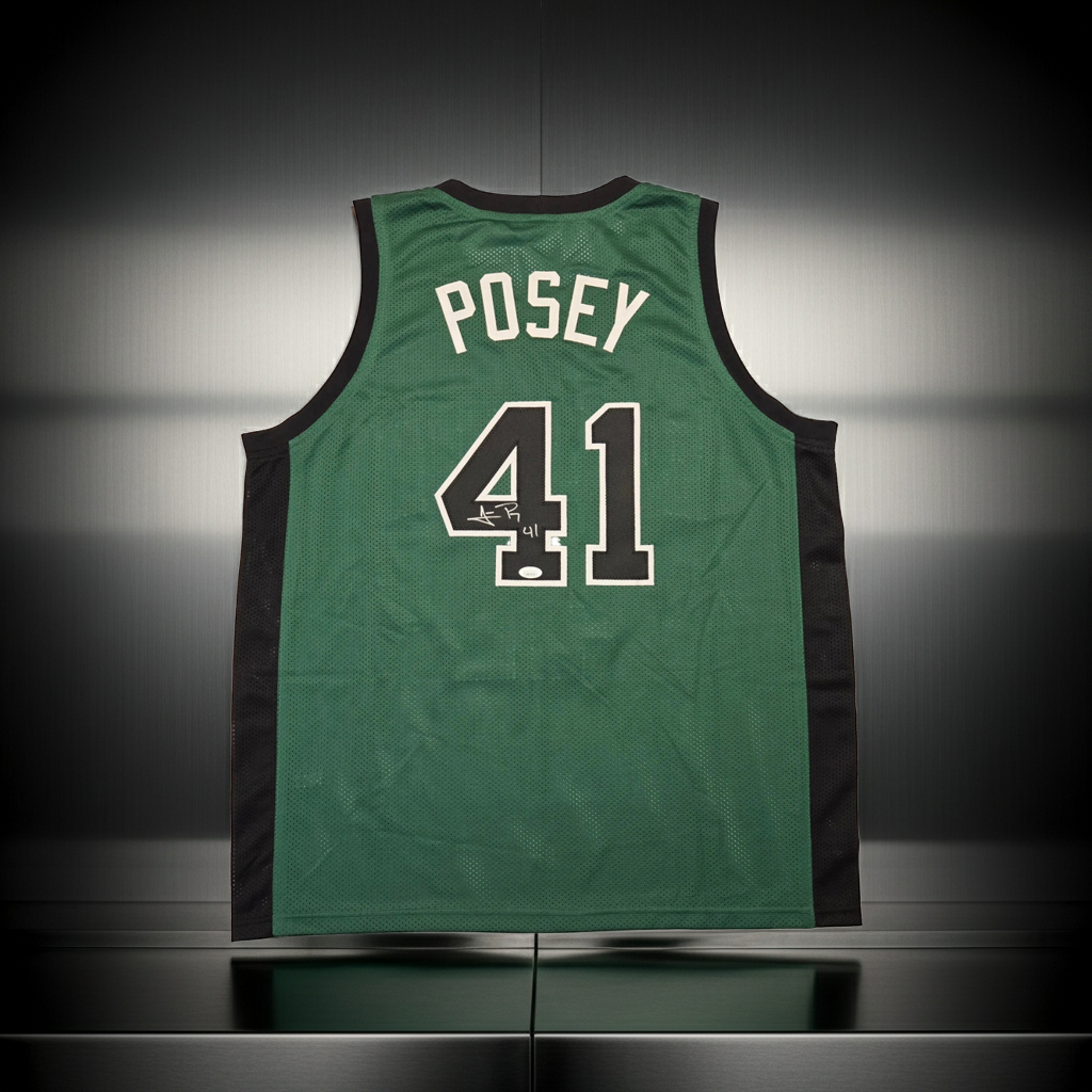James Posey Boston Celtics Autographed  Basketball Jersey coa