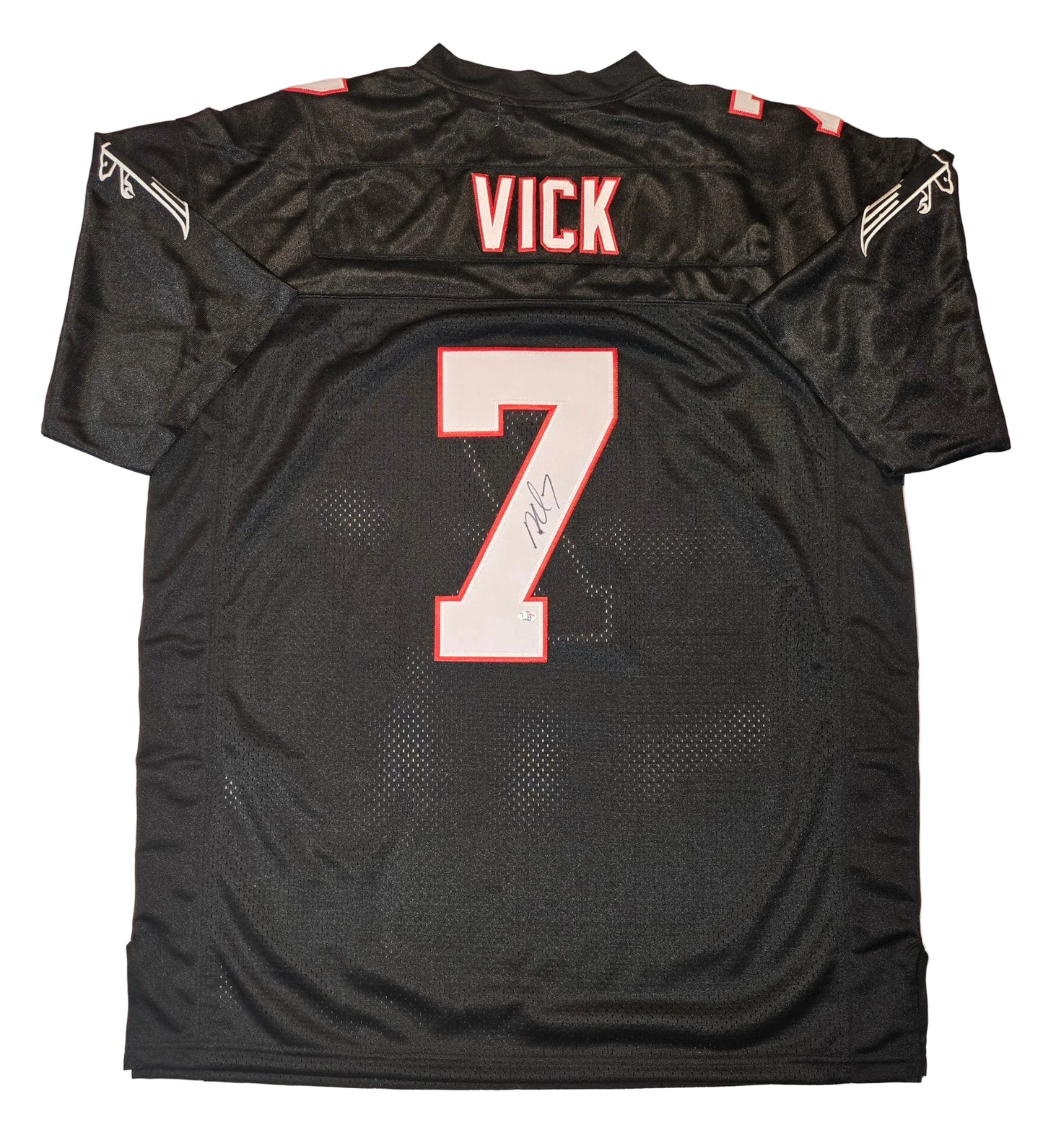 Michael Vick Atlanta Falcons autographed football jersey PAAS COA (XL)