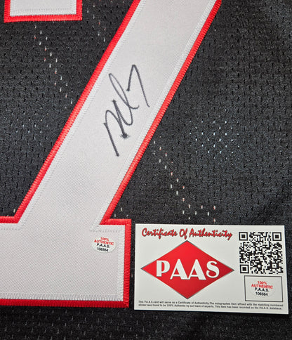 Certificate of authenticity for Michael Vick signed Atlanta Falcons jersey