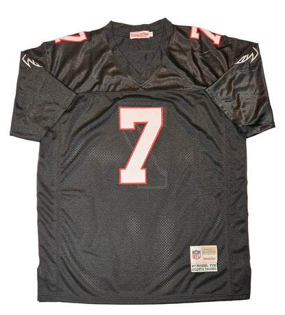 Front view of Michael Vick Atlanta Falcons autographed football jersey with COA