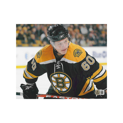 Vladimír Sobotka signed Boston Bruins 8x10 hockey photo with Beckett hologram, additional image