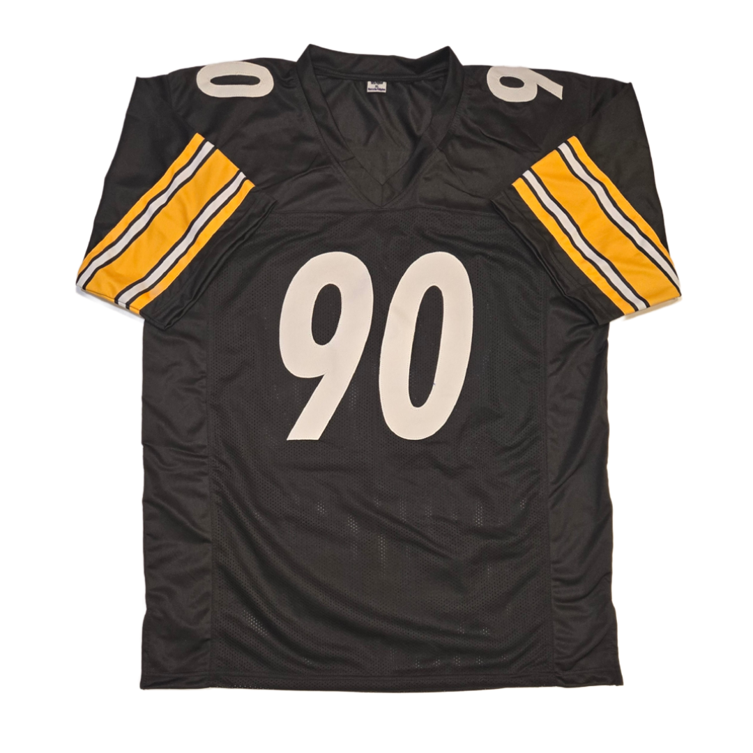 T.J. Watt Pittsburgh Steelers Autographed Football Jersey coa (XL)