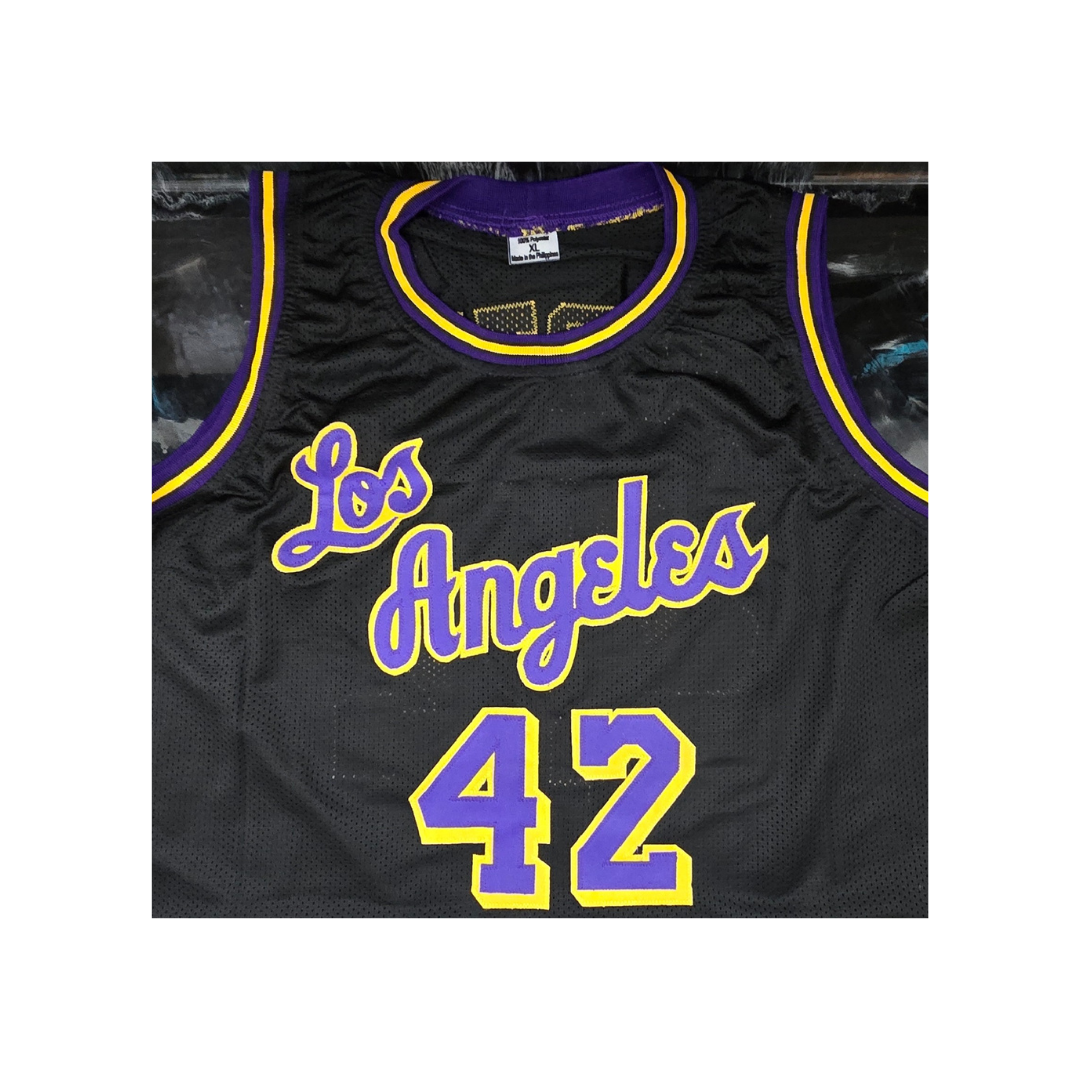 JAMES WORTHY SIGNED LOS ANGELES LAKERS 42 JERSEY WITH COA - Fan Freaks