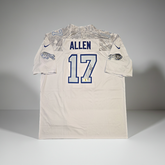 Josh Allen Signed Nike Jersey #17 Buffalo Bills w/COA (XL)