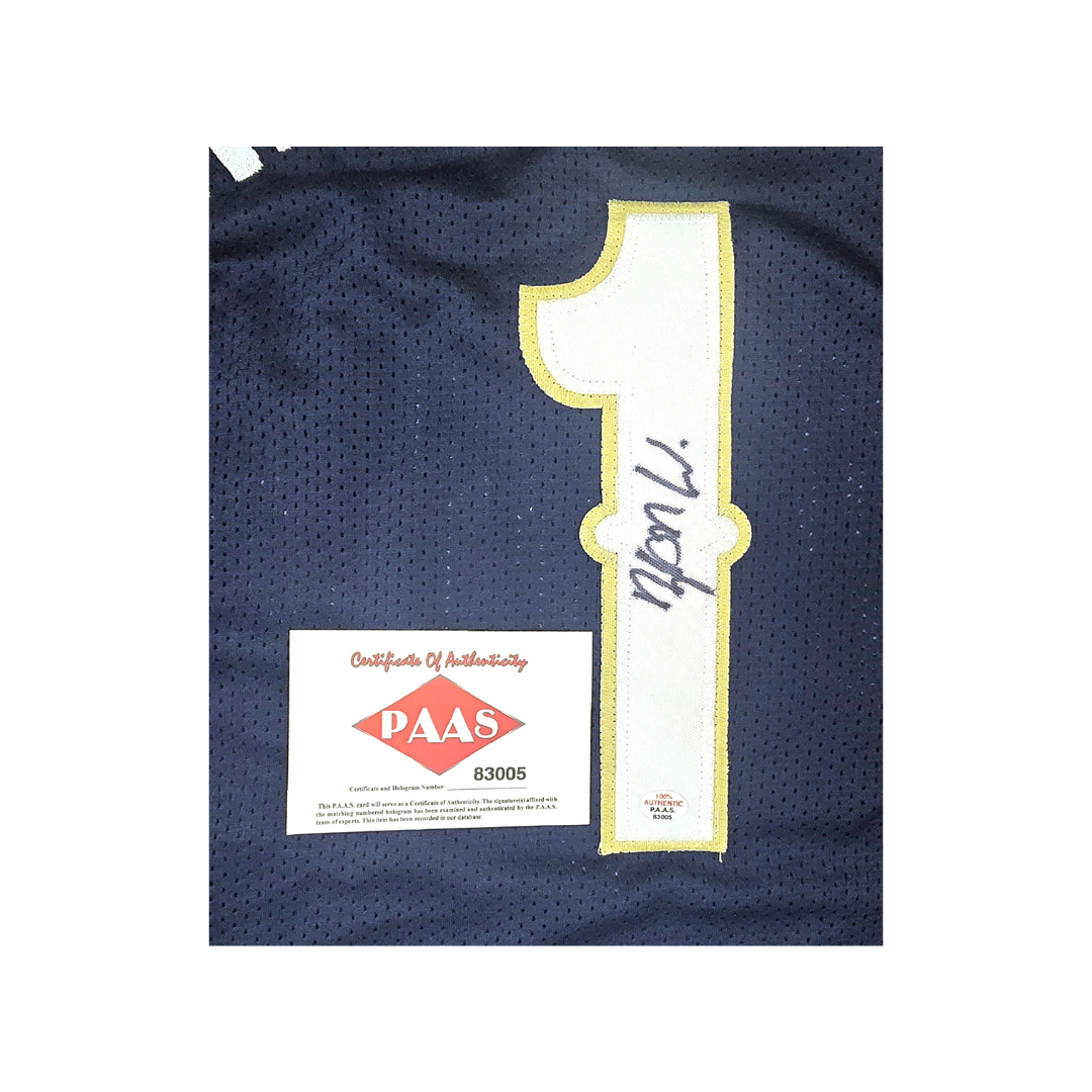 Zion Williamson of the New Orleans Pelicans signed basketball jersey PAAS COA - Fan Freaks
